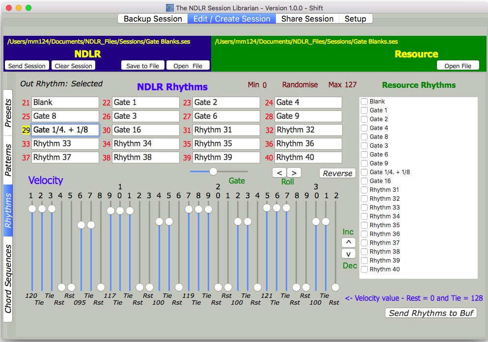 Rhythm Page