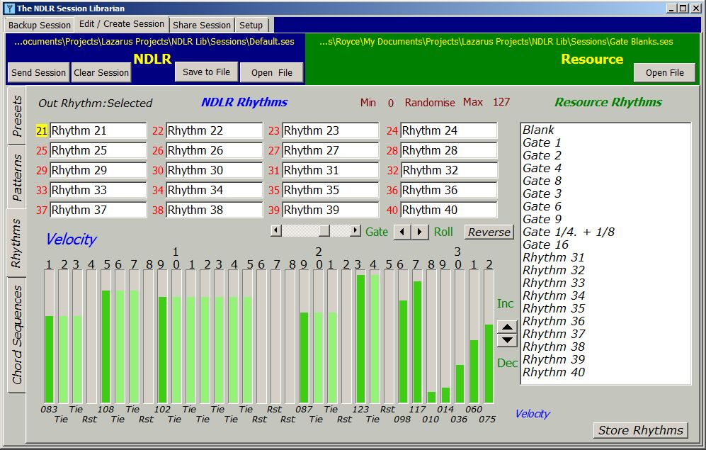 Rhythm Page